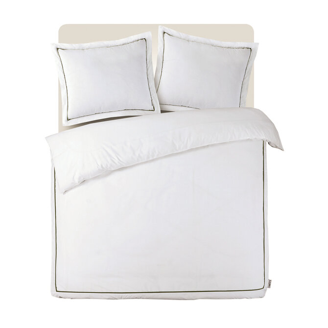 Kayori Yoichi Dekbedovertrek Katoenperkal 200x200/220 Wit