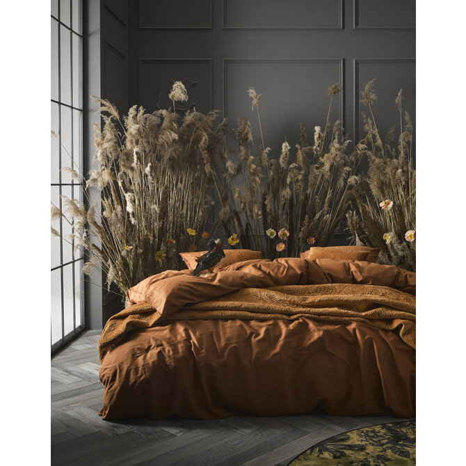 Essenza Minte Dekbedovertrek 2p  260x220 Leather brown Essenza Minte Dekbedovertrek 2p  260x220 Leather brown