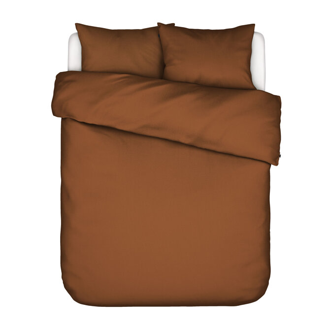 Essenza Minte Dekbedovertrek 2p  260x220 Leather brown Essenza Minte Dekbedovertrek 2p  260x220 Leather brown