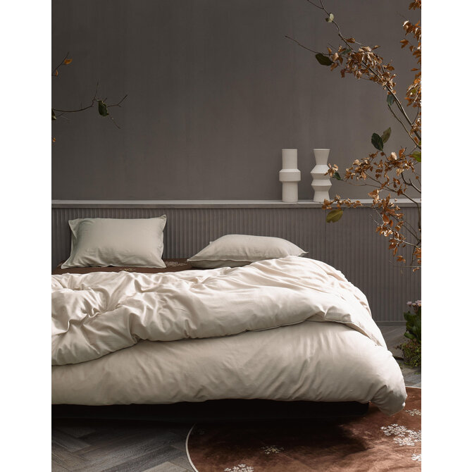 Essenza Minte Dekbedovertrek 2p  200x220 Cement