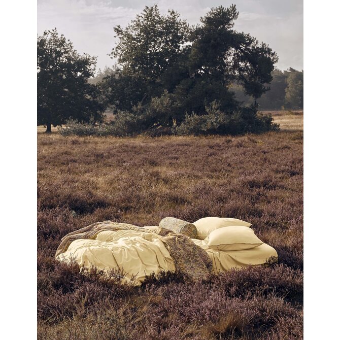 Essenza Minte Dekbedovertrek 2p  200x220 Yellow straw Essenza Minte Dekbedovertrek 2p  200x220 Yellow straw