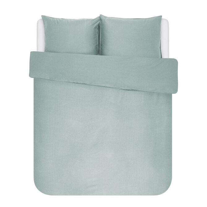 Essenza Minte Dekbedovertrek 2p  260x220 Dusty green