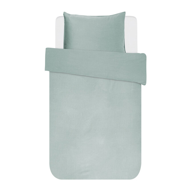 Essenza Minte Dekbedovertrek 2p  260x220 Dusty green