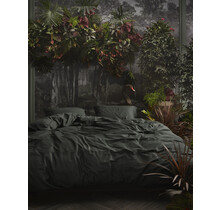 Essenza Minte Dekbedovertrek 2p  200x220 Antraciet