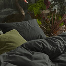 Essenza Essenza Minte Dekbedovertrek 2p  200x220 Antraciet