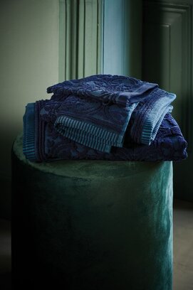 Pip Studio Washandje Tile de Pip Dark Blue 16x22
