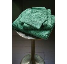 Pip Studio Handdoek Tile de Pip Green  55x100
