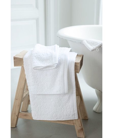 Pip Studio Tile LE Pip - Guanto Da Doccia In Cotone 100% - Verde, 55x100 Cm - 5