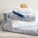 Pip Studio Pip Studio Handdoek Tile de Pip Blue  55x100