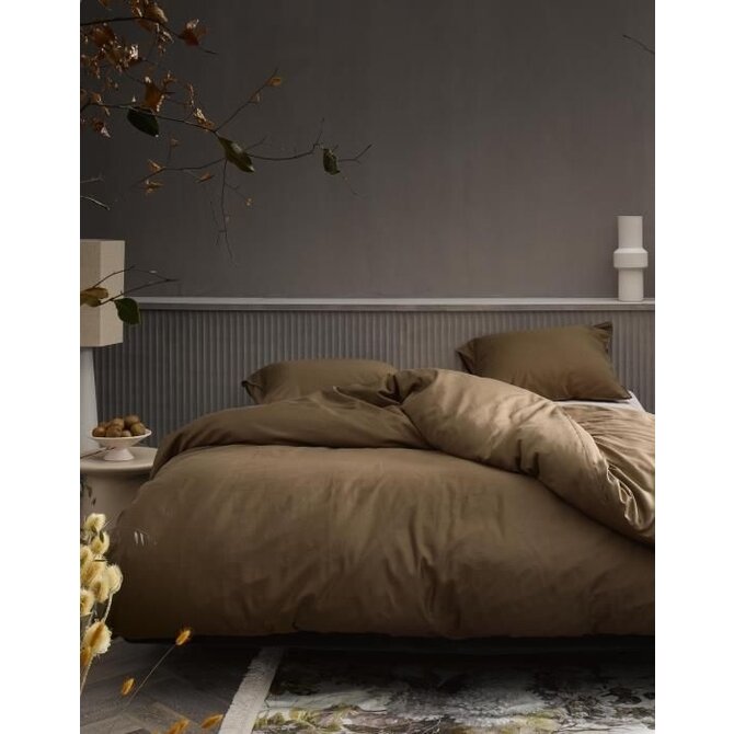 Essenza Minte Dekbedovertrek Café Noir  200x220