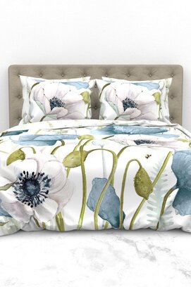 Heckett & Lane Ninni Dekbedovertrek 200x200/220 Blue