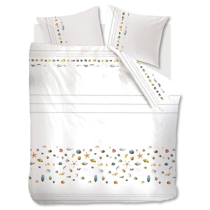 Marjolein Bastin Dekbedovertrek Shellfish White 140x200/220