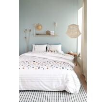 Marjolein Bastin Dekbedovertrek Shellfish White 200x200/220