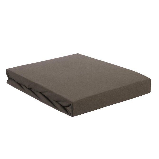 Beddinghouse Jersey Lycra Hoeslaken 70/80x200/220 cm  Warm Grey