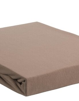 Beddinghouse Jersey Lycra Splittopper Hoeslaken 160x200/220 cm  Taupe