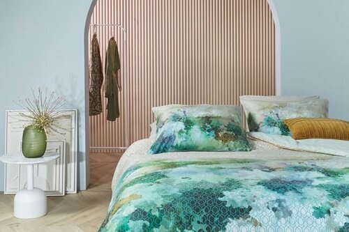 Kardol Verstraten Kardol & Verstraten Dekbedovertrek Metamorphose Blue Green 240x200/220