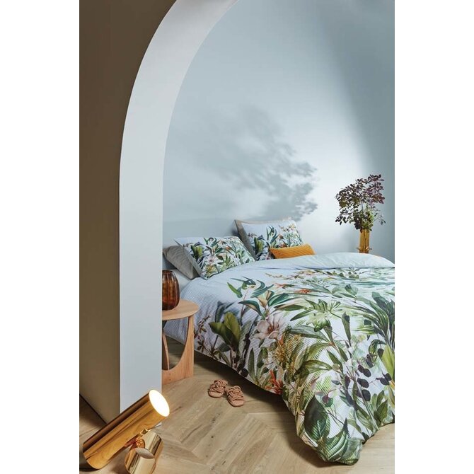 Kardol & Verstraten Dekbedovertrek Cadence Blue Green 200x200/220