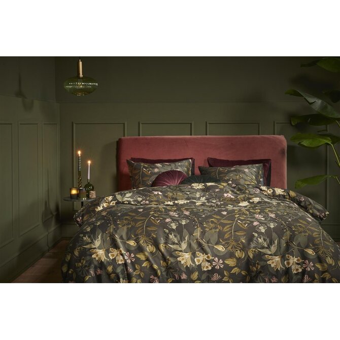 Beddinghouse Serpentine Dekbedovertrek  Green 200x200/220 cm