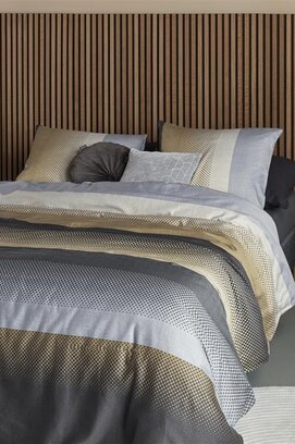 Beddinghouse Luke Dekbedovertrek  Grey 200x200/220 cm