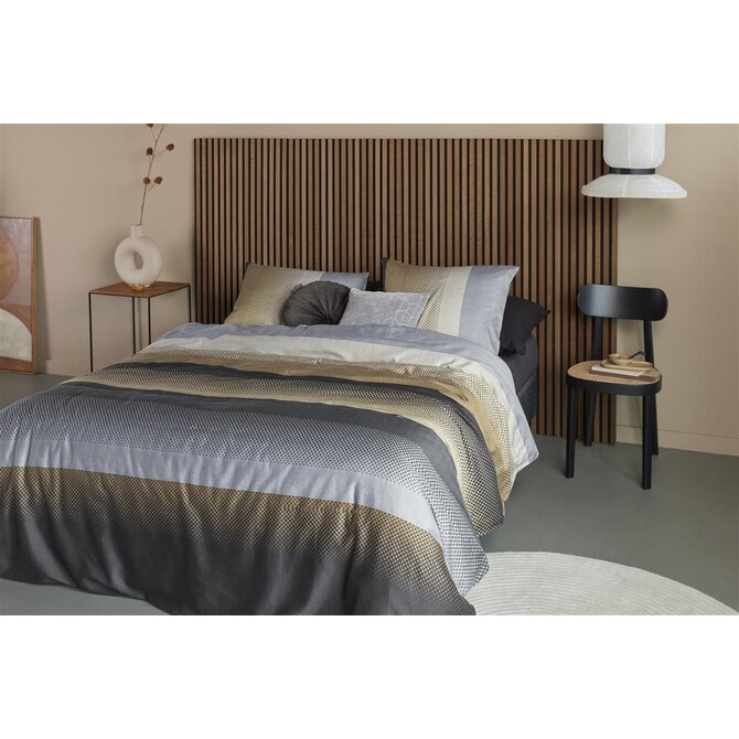 Beddinghouse Luke Dekbedovertrek  Grey 200x200/220 cm