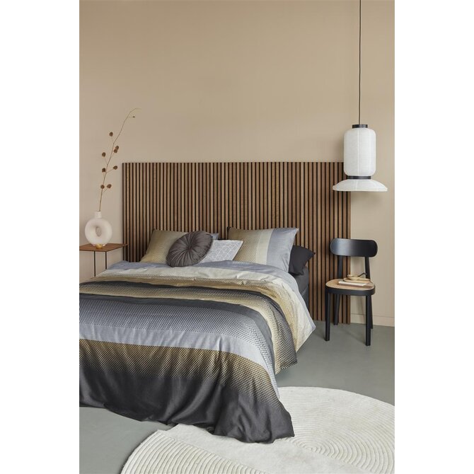 Beddinghouse Luke Dekbedovertrek  Grey 200x200/220 cm