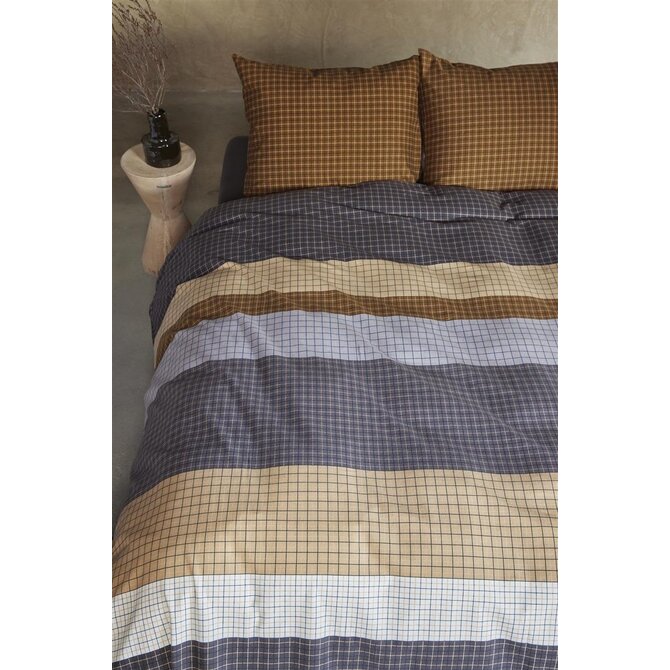 Beddinghouse Juno Dekbedovertrek  Grey 240x200/220 cm