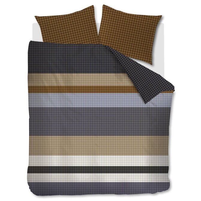 Beddinghouse Juno Dekbedovertrek  Grey 240x200/220 cm