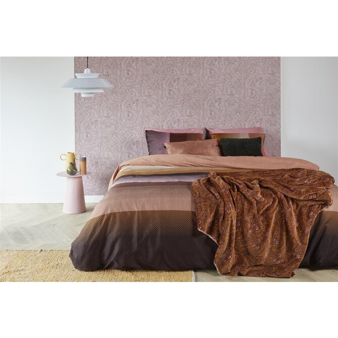 Beddinghouse Luke Dekbedovertrek  Dark Red 200x200/220 cm Beddinghouse Luke Dekbedovertrek  Dark Red 200x200/220 cm