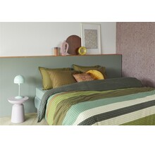 Beddinghouse Juno Dekbedovertrek  Green 240x200/220 cm