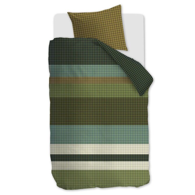 Beddinghouse Juno Dekbedovertrek  Green 240x200/220 cm