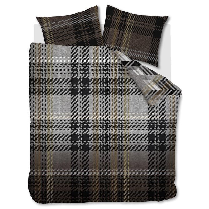 Beddinghouse Hue Dekbedovertrek  Brown 240x200/220 cm