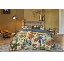 Beddinghouse Florian Dekbedovertrek  Green 200x200/220 cm