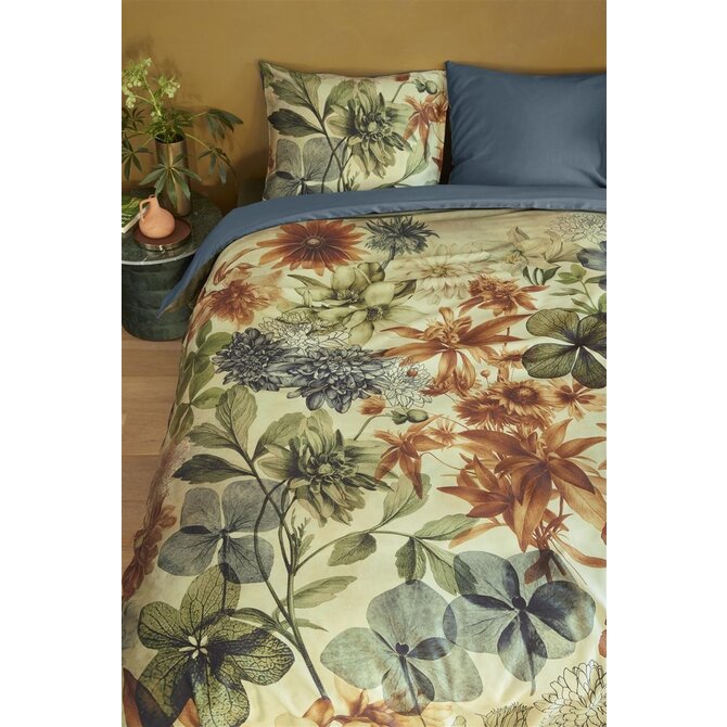 Beddinghouse Florian Dekbedovertrek  Green 200x200/220 cm