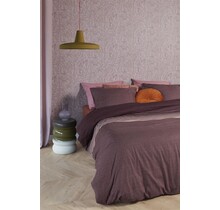 Beddinghouse Demi Dekbedovertrek  Dark Red 200x200/220 cm