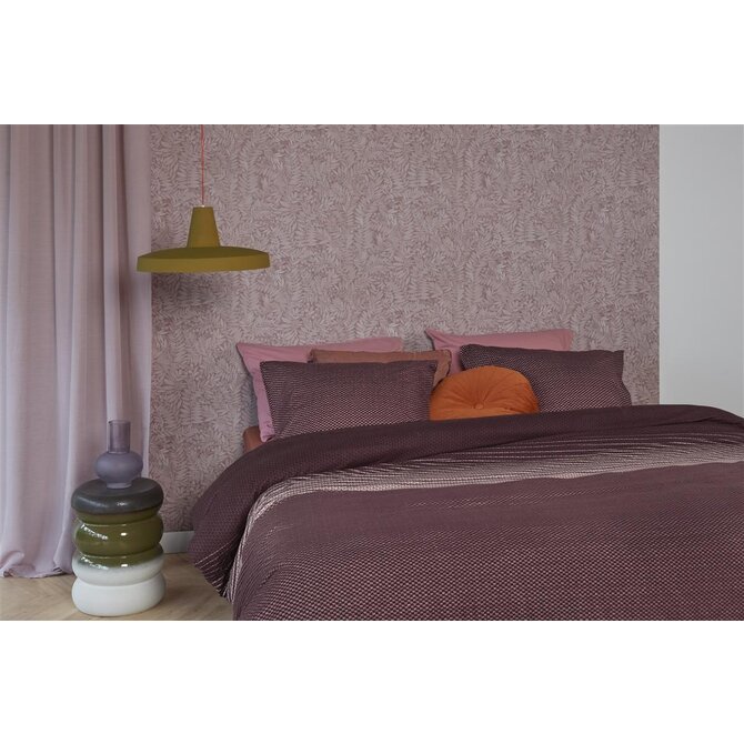 Beddinghouse Demi Dekbedovertrek  Dark Red 200x200/220 cm