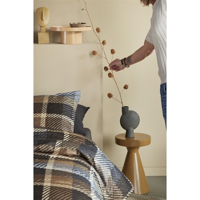 Beddinghouse Brett Dekbedovertrek  Grey 140x200/220 cm Beddinghouse Brett Dekbedovertrek  Grey 140x200/220 cm