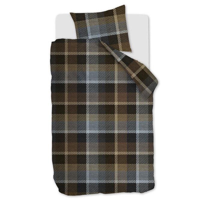 Beddinghouse Brett Dekbedovertrek  Grey 140x200/220 cm Beddinghouse Brett Dekbedovertrek  Grey 140x200/220 cm