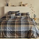 Beddinghouse Beddinghouse Brett Dekbedovertrek  Grey 200x200/220 cm