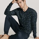 Calida Calida herenpyjama 40763 dark sapphire 479