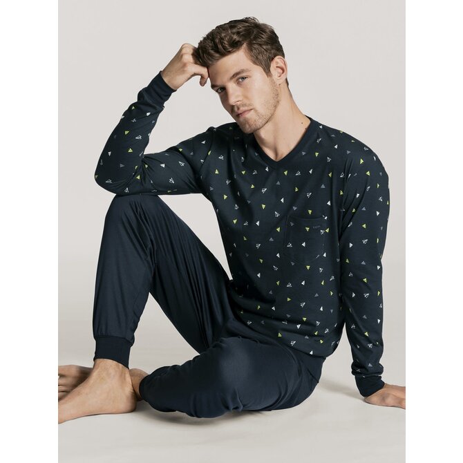 Calida herenpyjama 40763 dark sapphire 479