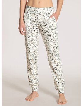 Calida dames pyjamabroek lang 29695 star white