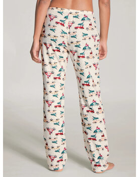 Calida dames pyjamabroek lang 29199 star white