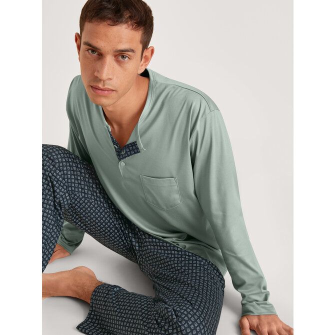 Calida Heren Pyjama 48161 Slate Grey XL
