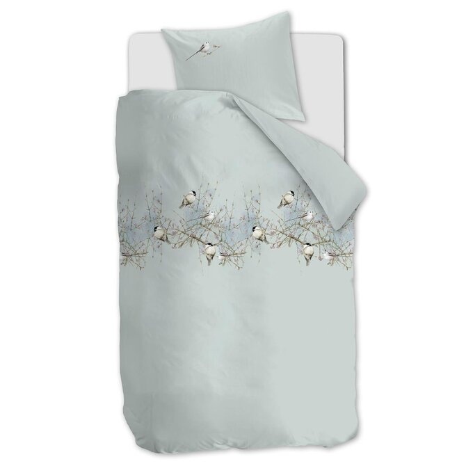 Marjolein Bastin Viburnum Dekbedovertrek  Grijs 140x200/220 cm