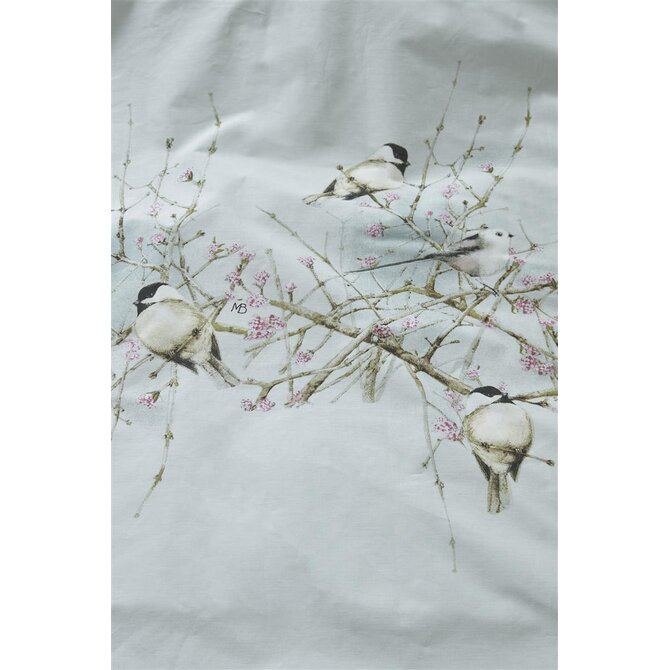 Marjolein Bastin Viburnum Dekbedovertrek  Grijs 140x200/220 cm