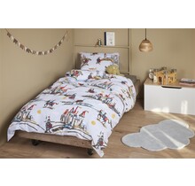 Beddinghouse x Hanneke de Jager Good Knights Dekbedovertrek  Blauw 120x150 cm