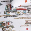 Beddinghouse Beddinghouse x Hanneke de Jager Counting Cars Dekbedovertrek  Multi 140x200 cm