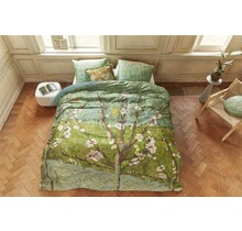 Beddinghouse x Van Gogh Museum Peach Trees Dekbedovertrek  Groen 240x200/220 cm