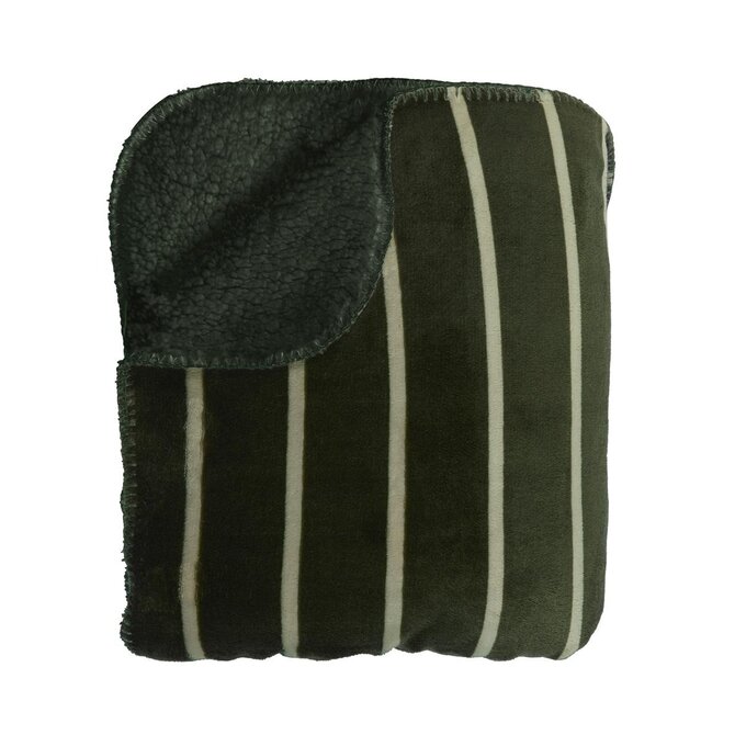 KAAT Amsterdam Juda Plaid  Groen 130x170 cm KAAT Amsterdam Juda Plaid  Groen 130x170 cm