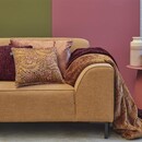 KAAT Amsterdam KAAT Amsterdam Ziva Plaid  Donkerrood 130x170 cm